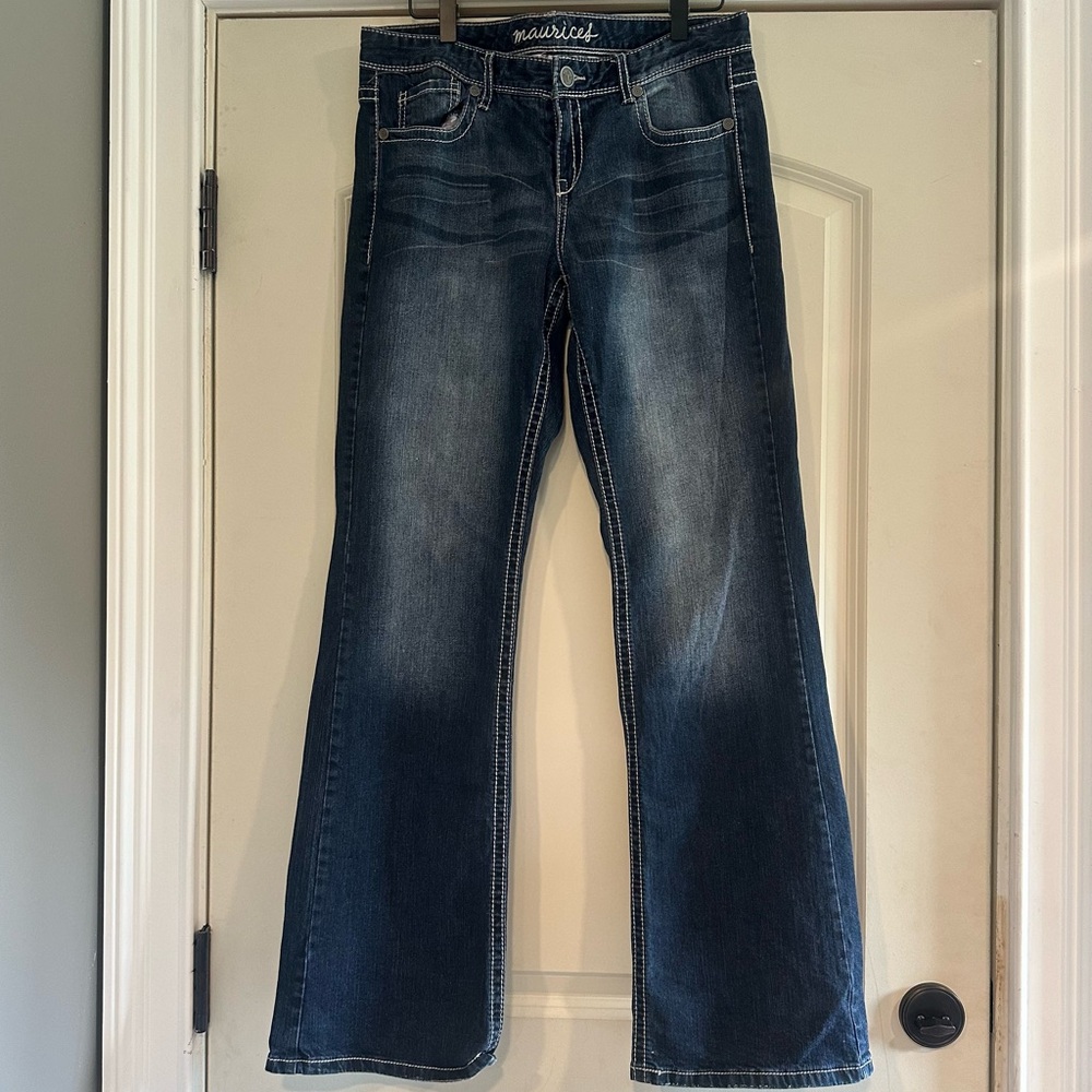 Maurice’s dark wash denim jeans